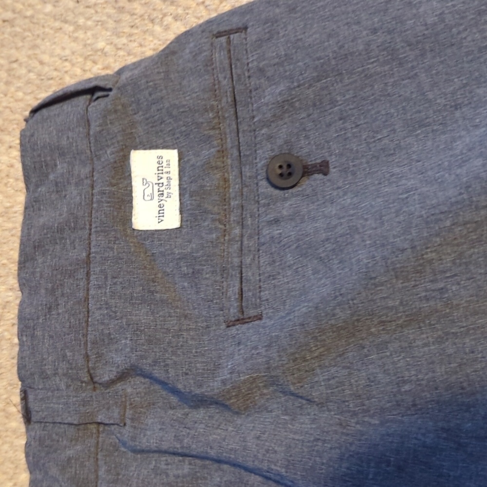 Youth Vineyard Vines Performance Shorts Size 14 Grey